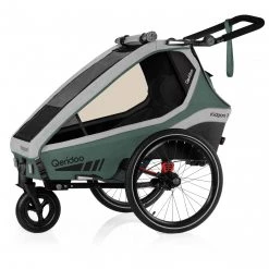 Qeridoo - Kidgoo1 - Remorque pour enfant -Cyclisme Soldes Magasin qeridoo kidgoo1 remorque pour enfant 2