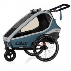 Qeridoo - Kidgoo1 - Remorque pour enfant -Cyclisme Soldes Magasin qeridoo kidgoo1 remorque pour enfant 3