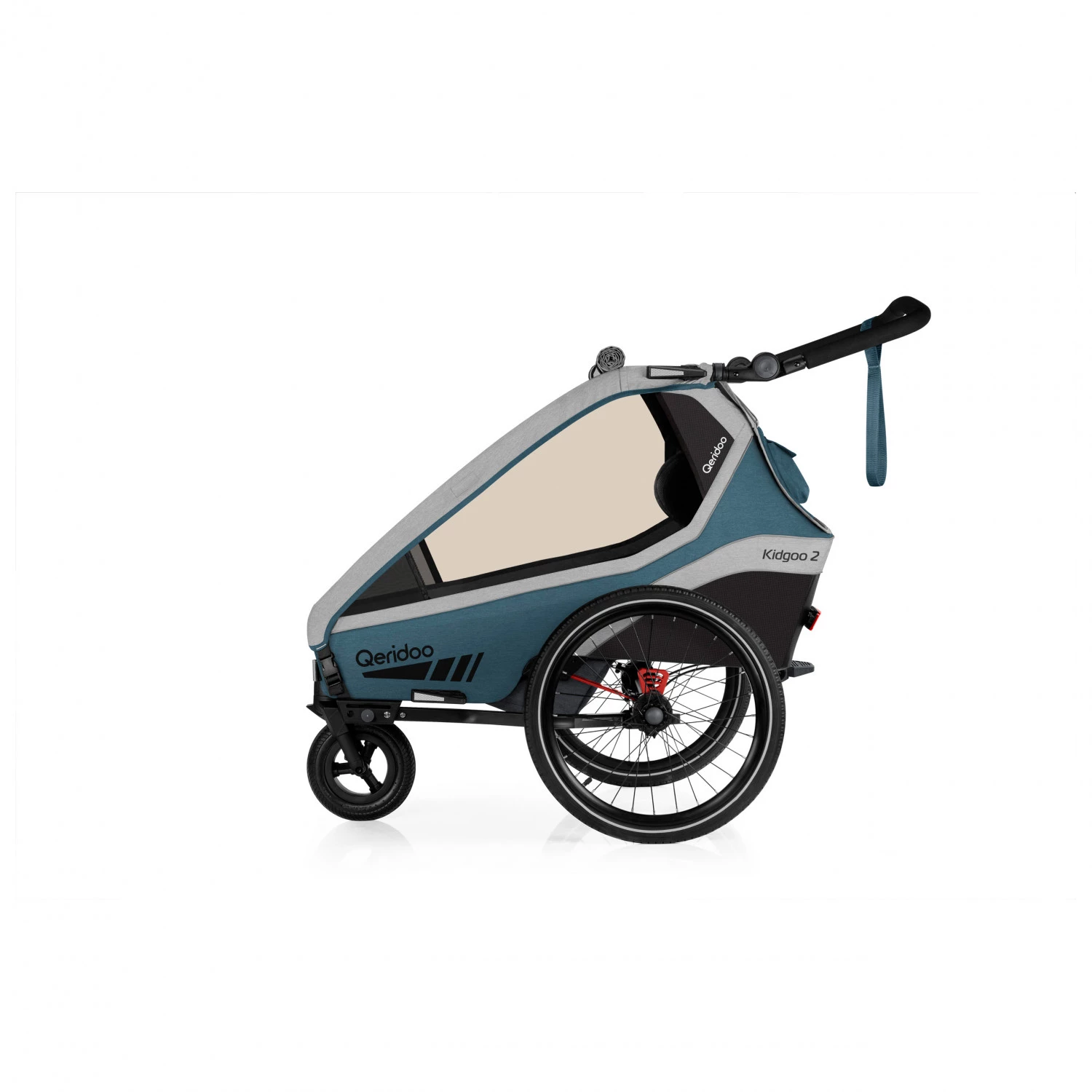 Qeridoo - Kidgoo2 - Remorque pour enfant 1 Qeridoo - Kidgoo2 - Remorque pour enfant